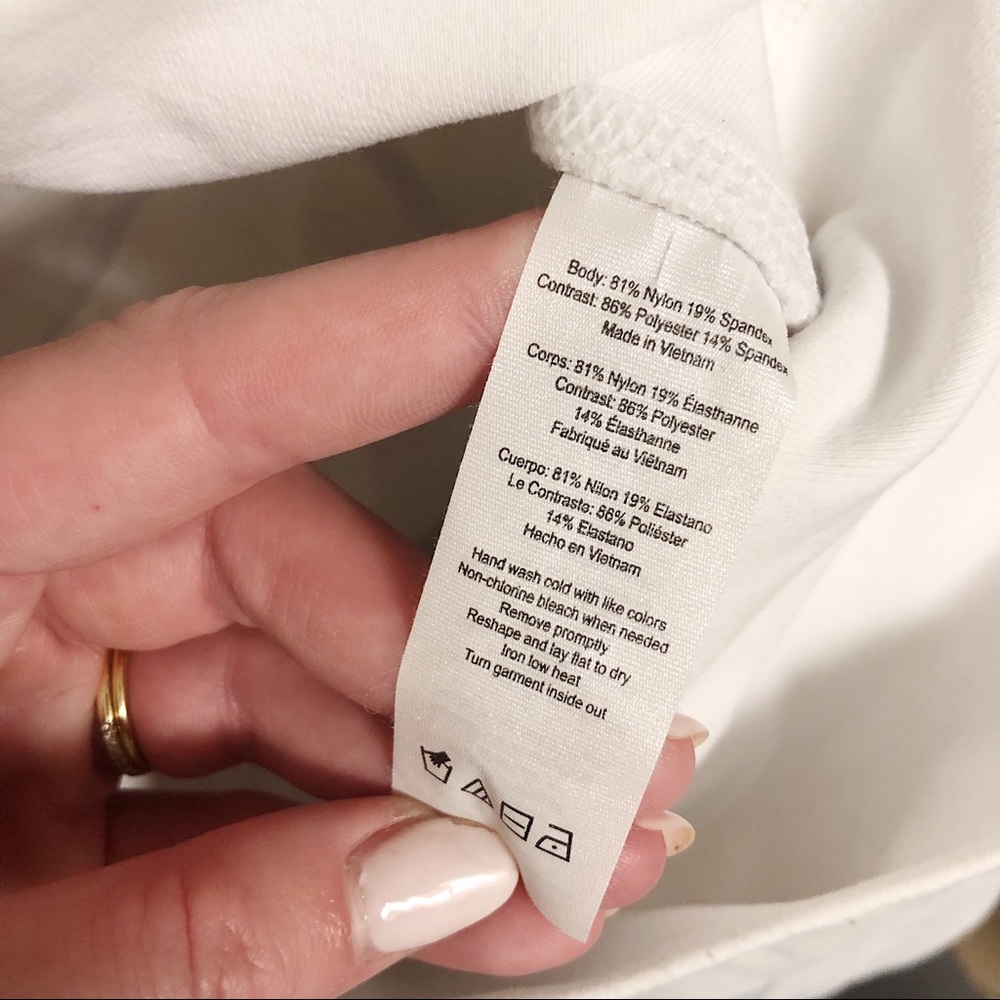 ALO Yoga Elevate High-Waisted Leggings White Sheer Athleisure - Picture 10 of 12